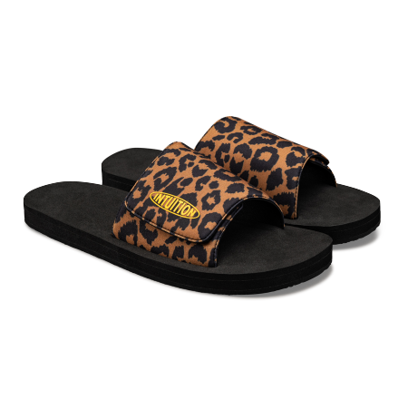 Intuition Sandals: Jungle Cat Slides