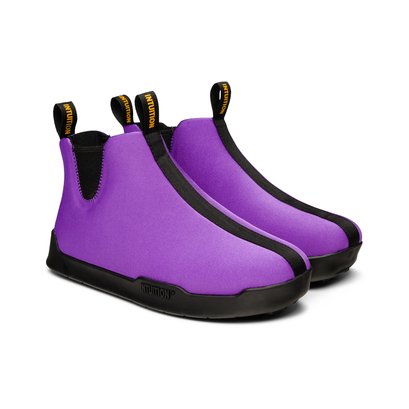 Intuition Chelsea Booties Purple Rain