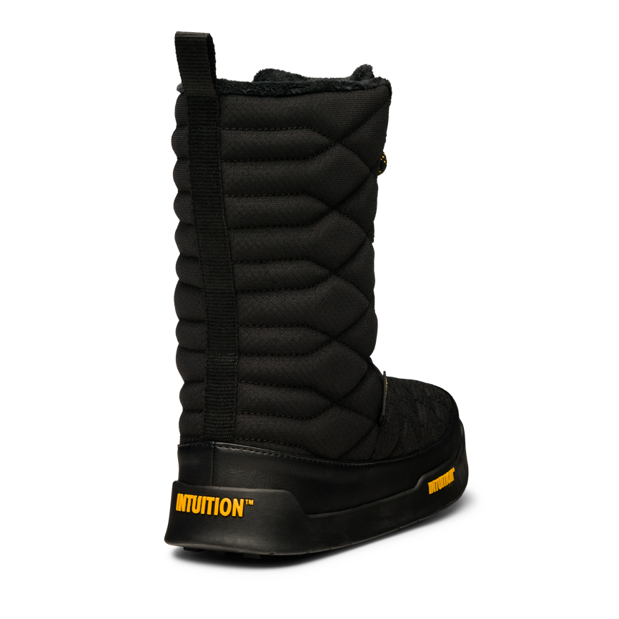 Intuition High Booties Black Gold