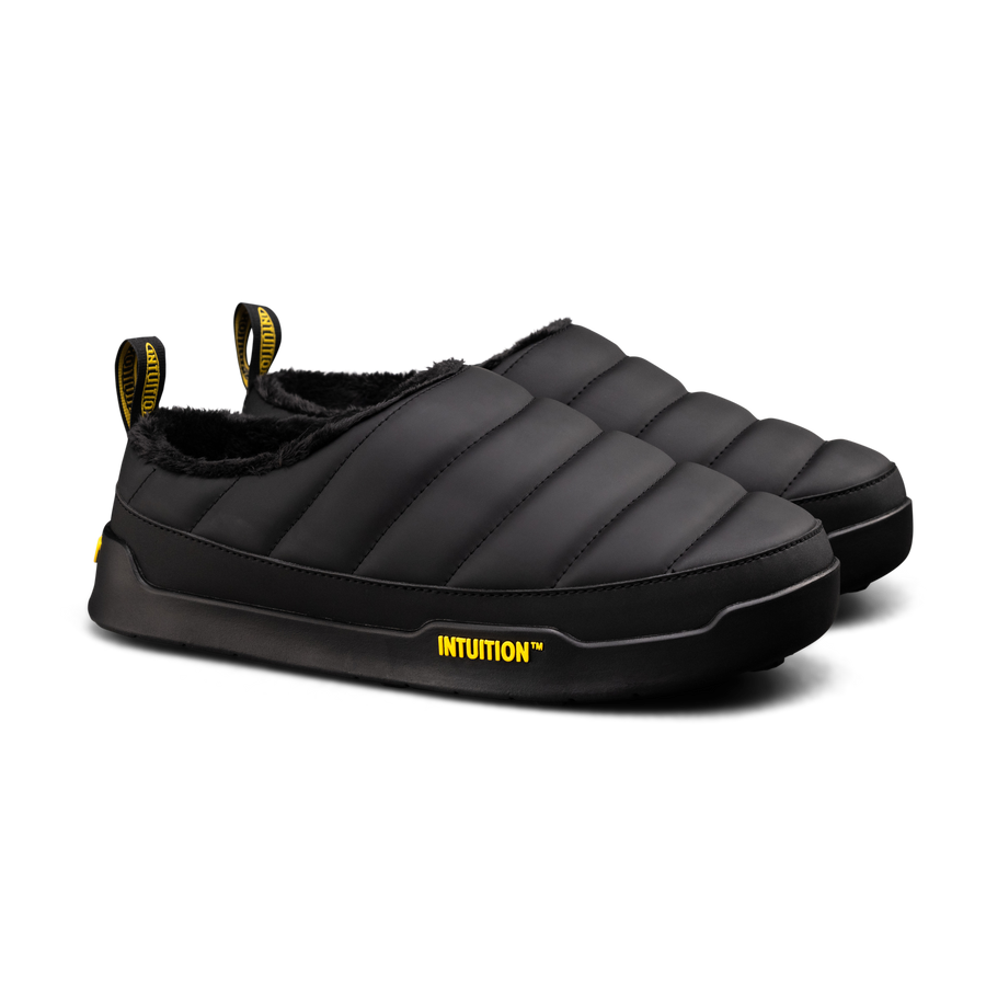 Slip on                          Jet Black Gold